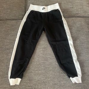 Nike Black & White Sweatpants